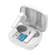 Bluetoothワイヤレス 5.0 LED マイク付き 充電ボックス 防水
