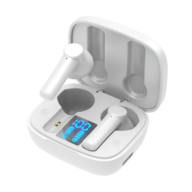 Bluetoothワイヤレス 5.0 LED マイク付き 充電ボックス 防水